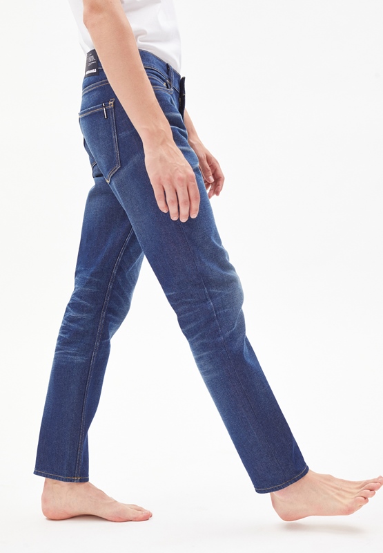 Iaan Jeans slim Bio-Baumwolle