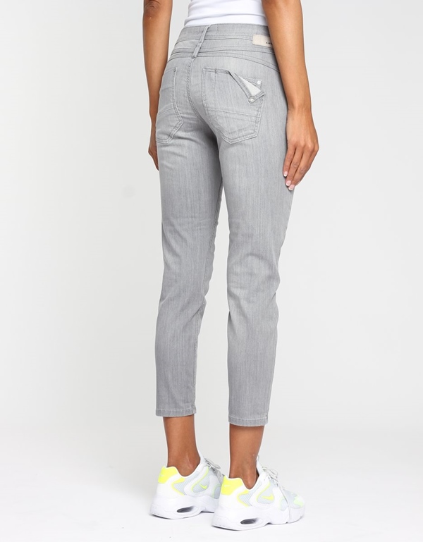Amelie Jeans cropped grey