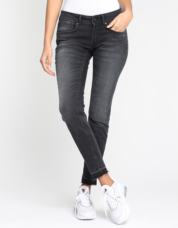 Faye Jeans skinny cropped anthrazit