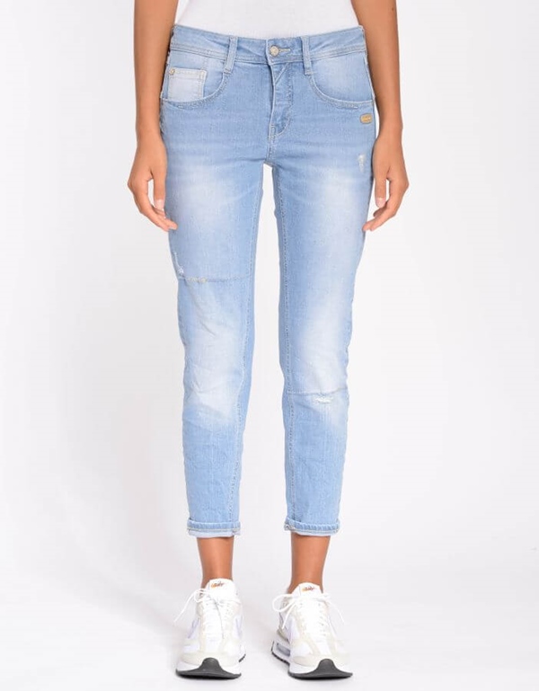 Amelie Jeans cropped relaxed destroyed