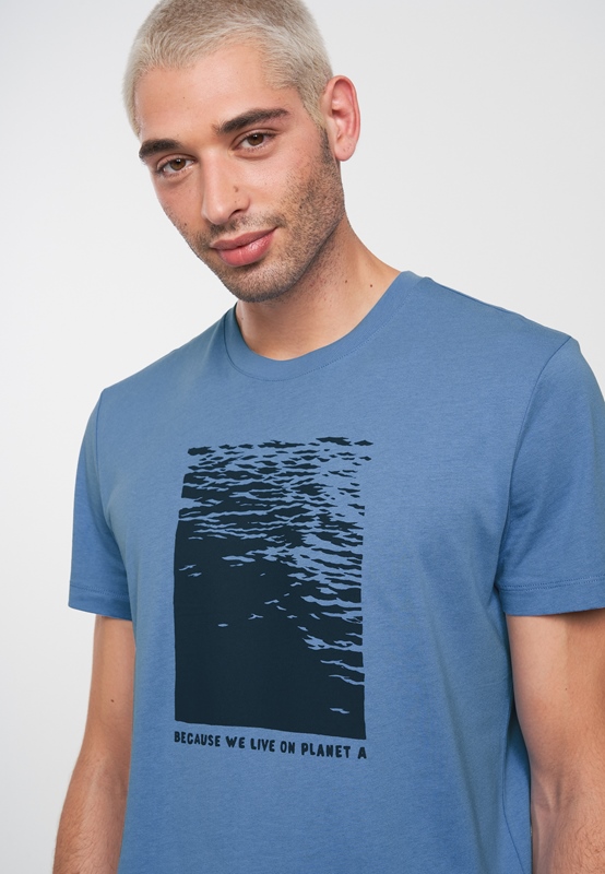 Agave water is life Herren T-Shirt GOTS