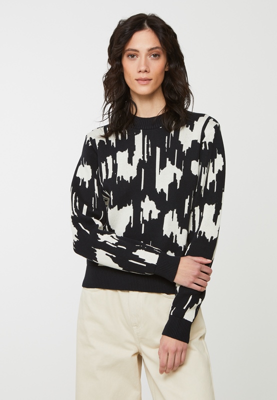 Pepper patches Pullover Bio-Baumwolle