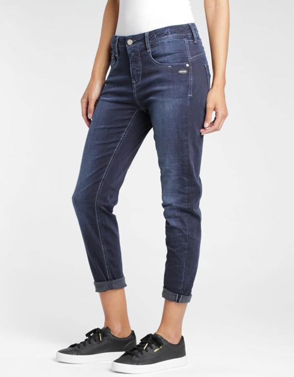 Amelie Jeans relaxed fit dunkelblau