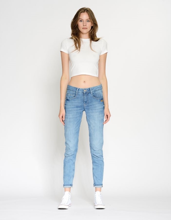 Amelie relaxed Jeans spring blau
