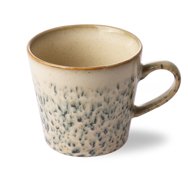 Cappuccino Tasse hail 70s Keramik