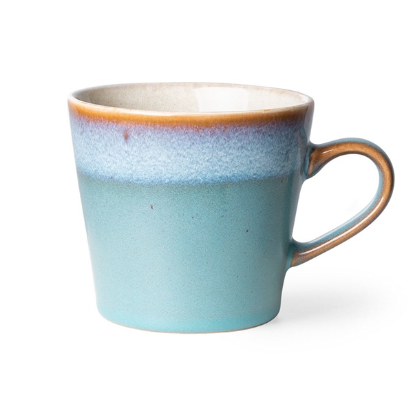 Cappuccino Tasse dusk 70s Keramik